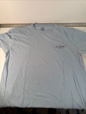 Billabong Men’s Light Blue Logo Crew Neck T-Shirt